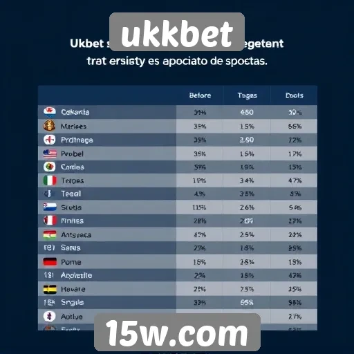 Desempenho do ukkbet em comparação com concorrentes